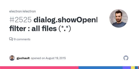 dialog.showopendialog|electron dialog filters.